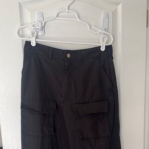 Black Cargo Pants